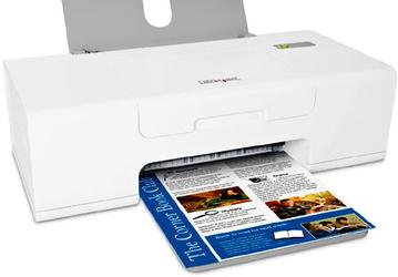 Lexmark Z845 — струйный принтер начального уровня