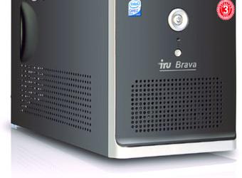 iRU представляет ПК Brava Home 123 на базе Intel Core 2 Duo