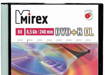 Mirex завтра начинает продажи дисков DVD+R Dual Layer