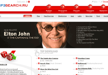 Mp3Search.ru возобновляет свою работу 