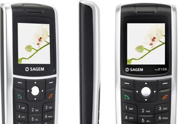 Стильный и простой SAGEM my210X  —  уже в продаже 