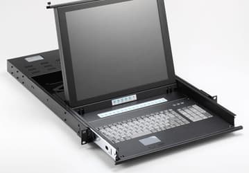 Новые KVM-переключатели ACME: в корпусе размером 1U — дисплей 17" и выдвижная клавиатура 