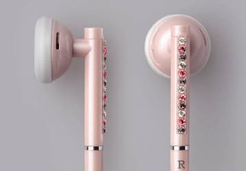 Наушники Elecom Ear Drops с «бриллиантами» — теперь и в розовом цвете