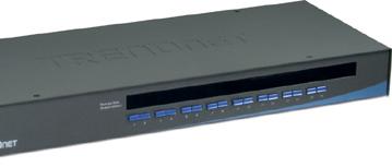 TRENDnet выводит на рынок 16-портовый KVM-переключатель TK-1603R