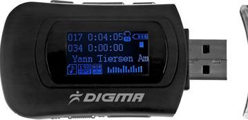 DIGMA MP580 — MP3-плеер и флэш-накопитель 