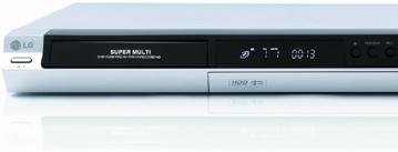 LG выпускает серию DVD-рекордеров HDR7хх