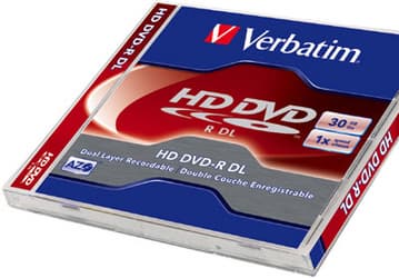 Односторонние диски Verbatim HD DVD-R Dual Layer на 30 Гб — скоро в России