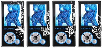 MP3-плеер QUMO Cosmo: пять версий дизайна корпуса