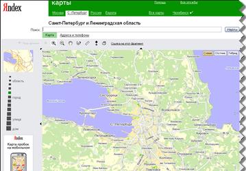 «Яндекс» публикует спутниковые карты Петербурга и области