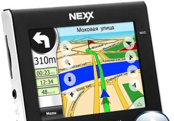 GPS-навигатор Nexx NNS-3510 со встроенным модулем Bluetooth