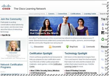 Компания Cisco создала социальную образовательную сеть