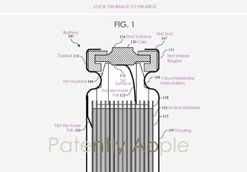 Apple патентует более стойкие к внешним воздействиям аккумуляторы 