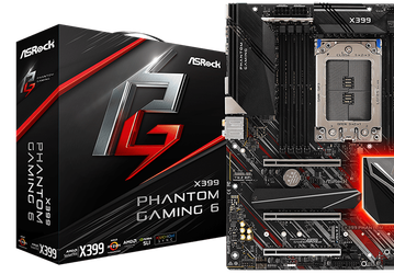 Материнская плата ASRock X399 Phantom Gaming 6 стала первой представительницей своей серии