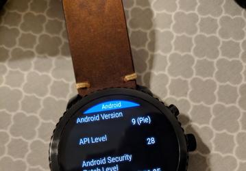 Умные часы с Wear OS уже начали получать Android Pie