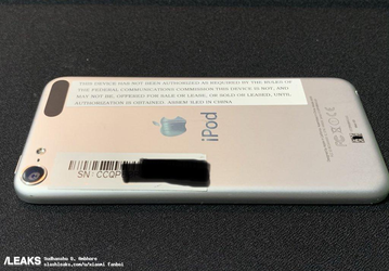 iPod touch 7 поколения засветился на первых фото...возможно