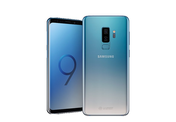 Появились изображения Samsung Galaxy S9 и S10 в белом-голубом цвете