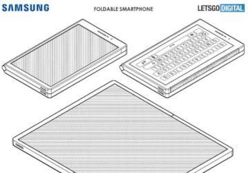 Появились эскизы новых сгибающихся смартфонов Samsung