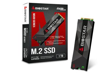 Твердотельные накопители Biostar M500 оснащены индикаторами температуры