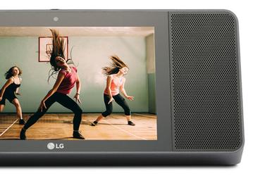 LG XBOOM AI ThinQ WK9 — умная беспроводная колонка с 8-дюймовым сенсорным экраном и голосовым помощником Google Assistant