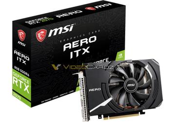 MSI GeForce RTX 2070 Aero ITX — самая компактная видеокарта семейства Nvidia Turing