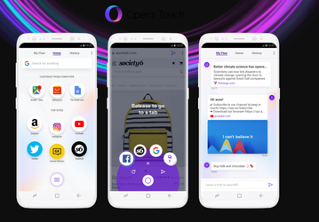 Браузер Opera Touch получил приватный режим 