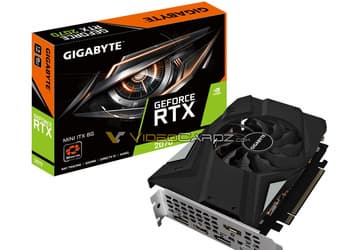 Появилось изображение 3D-карты Gigabyte GeForce RTX 2070 Mini ITX