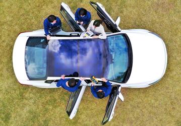 Hyundai и Kia намерены массово оснащать свои автомобили солнечными панелями