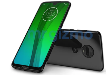 Смартфон Moto G7 красуется на официальном изображении