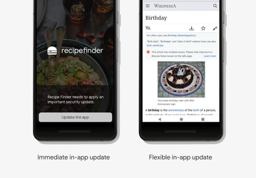 Google позволит обновлять приложения для Android «на лету»