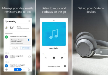 Новая версия Cortana вышла для iOS