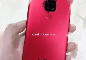 Первое фото смартфона Meizu с четверной камерой