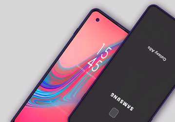 Смартфон Samsung Galaxy A8S с дырявым экраном — трижды первый
