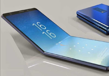 Первый сгибающийся смартфон Samsung получил два экрана диагональю 7,29 и 4,58 дюйма
