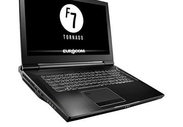 Ноутбук Eurocom Tornado F7W: Core i9-9900K, до 128 ГБ ОЗУ, до 22 ТБ хранилища и цена до 19 500 долларов, хотя можно и больше