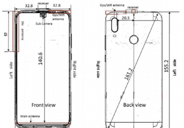 Появились изображения смартфона Huawei P Smart (2019)