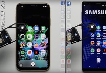 Самый дешёвый iPhone 2018 года обогнал в тесте на быстродействие самый мощный смартфон Samsung