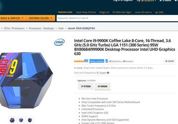 Розничная стоимость процессоров Intel приближается к рекомендованной производителем, но некоторые модели по-прежнему очень дорогие