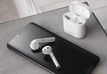 Беспроводные наушники Huawei FreeBuds 2 Pro, которые сможет заряжать смартфон Huawei Mate 20, снова замечены в Сети