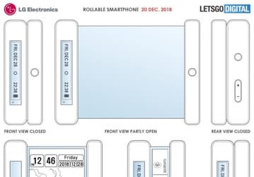 LG готовит к выпуску смартфон-свиток