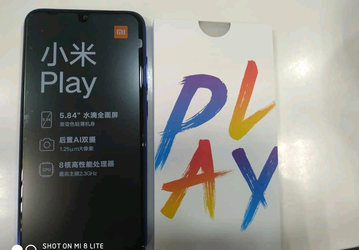 Живое фото Xiaomi Mi Play подтверждает ключевые характеристики смартфона
