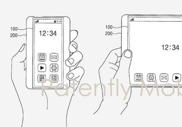 Samsung патентует смартфон с растягивающимся дисплеем, трансформируемый в планшет