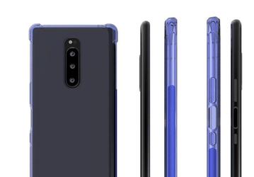 Флагманский смартфон Sony Xperia XZ4 позирует на новом изображении вместе с чехлом
