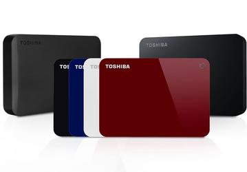 Семейство внешних HDD Toshiba Canvio пополнили модели объемом 4 ТБ