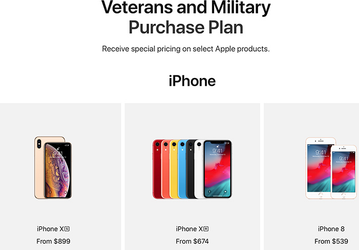 Apple запустила специальный онлайновый магазин со скидками для военных и ветеранов