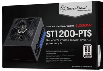 SilverStone ST1200-PTS и ST1000-PTS — самые маленькие блоки питания формата ATX киловаттного класса