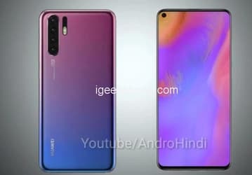 Галерея дня: реалистичные рендеры флагманского камерофона Huawei P30 Pro