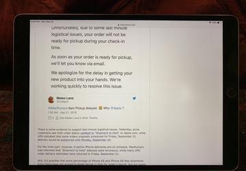 Пользователи прошлогодних iPad Pro жалуются на проблемы с экраном