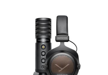 В комплект beyerdynamic Team Tygr вошли игровые наушники Tygr 300 R и профессиональный студийный микрофон Fox 