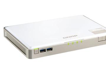 Компактное хранилище QNAP TBS-453DX NASbook располагает четырьмя слотами M.2-2280
