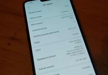 Прошивка MIUI 10 доступна для OnePlus 6 и 6T